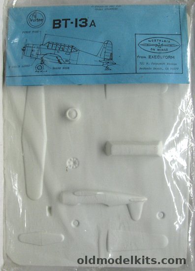 Execuform 1/72 Vultee BT-13A Valiant / Vibrator -  Bagged plastic model kit